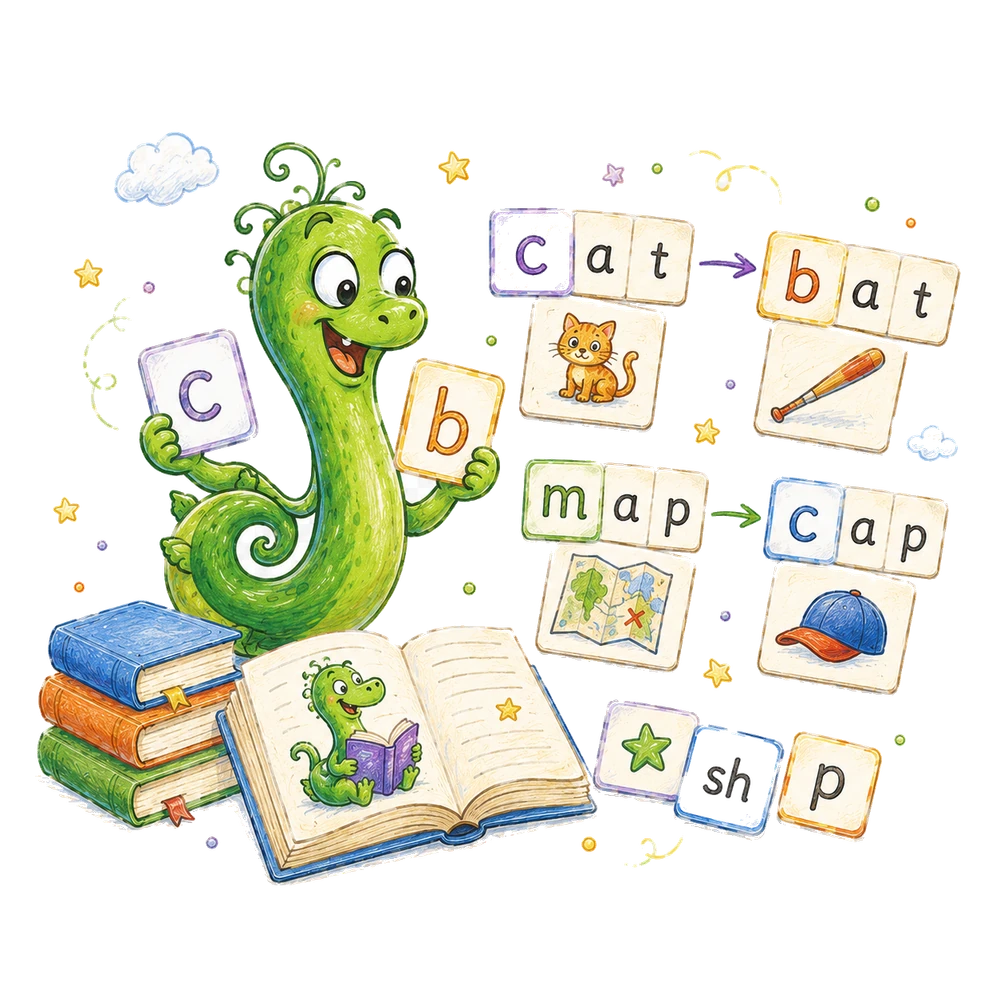 Short Vowel Listening with Picture Pairs