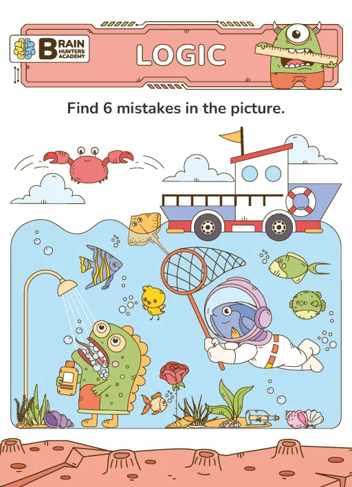 Preschool Printable Workbook: Logic 0