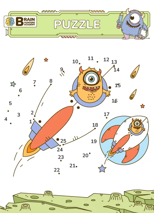 Preschool Printable Workbook: Puzzles 2