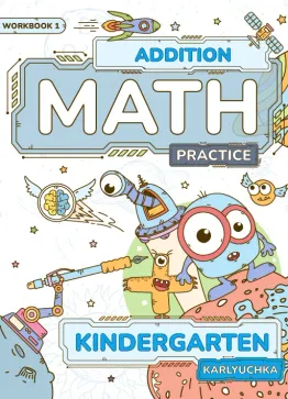 Preschool Activity Workbook: Math Addition Practice